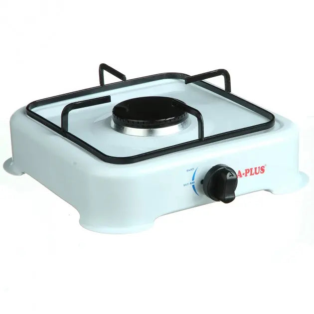 Плита газовая настольная газовый таганок Domotec MS 6601 белая