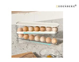 Подставка-органайзер для хранения яиц двухслойная с автоматическим качением
