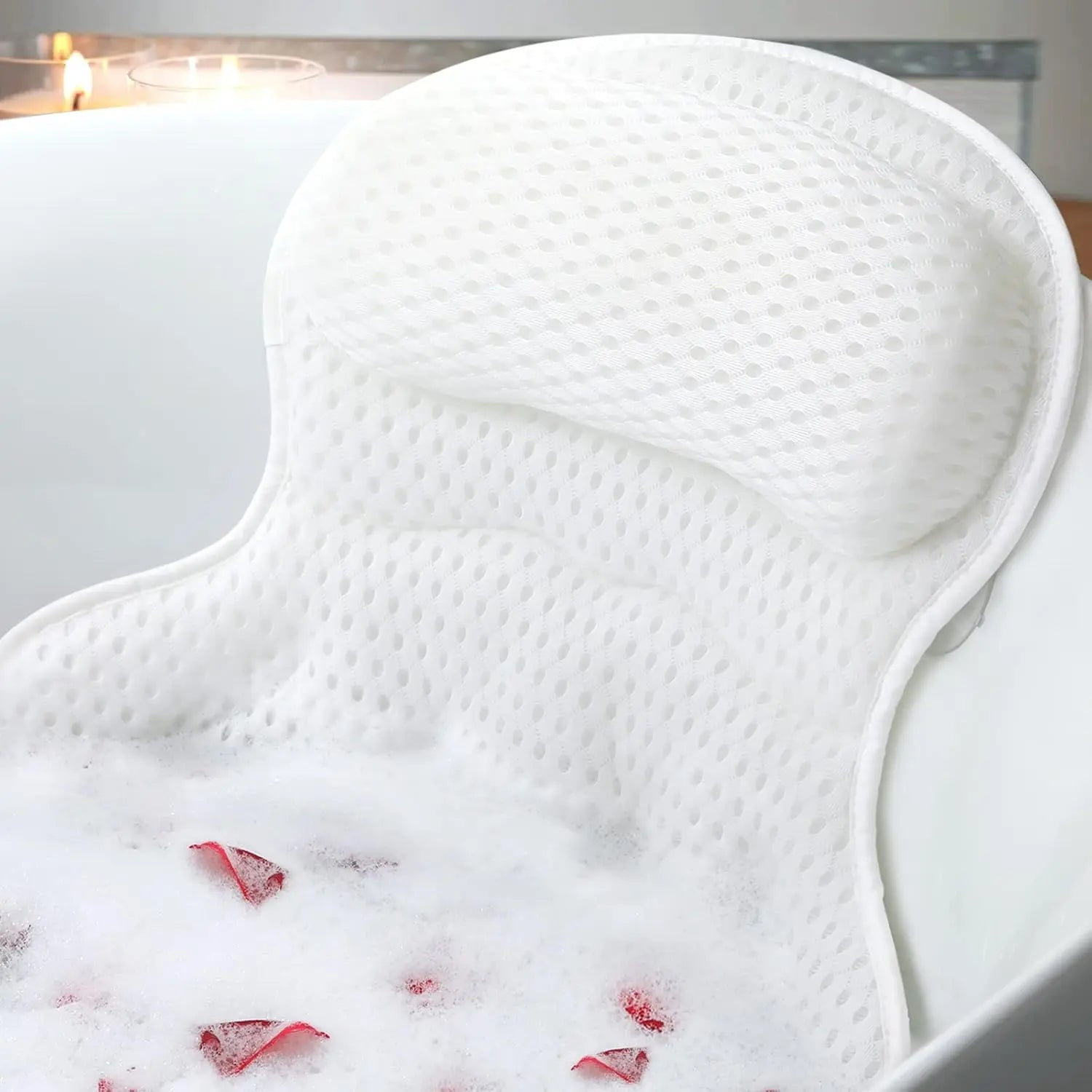 Подушка для ванны на присосках Bathtub pillow 10