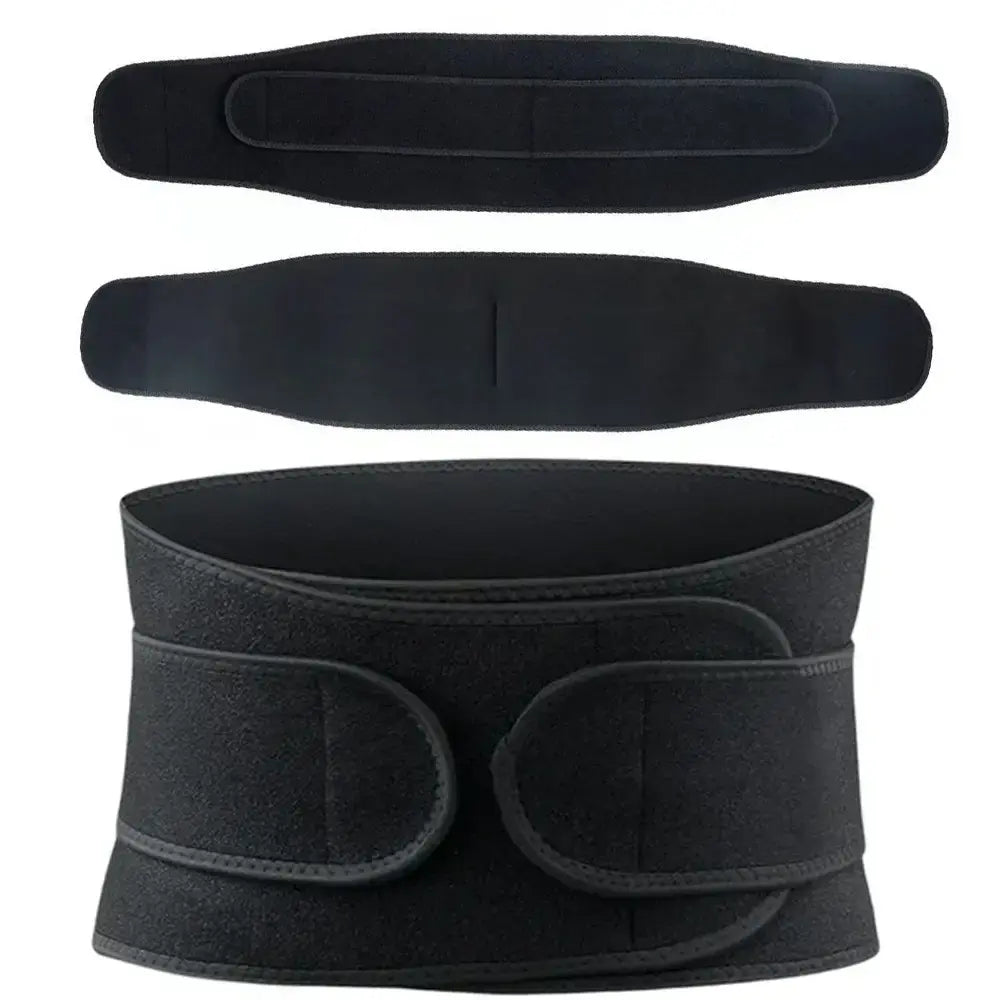 Пояс для спины при физических нагрузках на липучках / Пояс на поясницу / Ортопедический пояс для поясницы