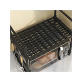 Полка-стеллаж для кухонной утвари с крючками YH-6616-1 Универсальная полка для кухни 48х26х49 см