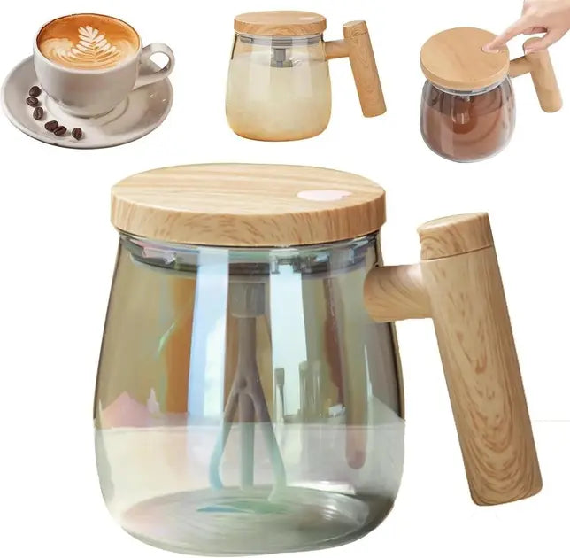 Портативная электрическая чашка для смешивания Coffee stirring cup 400 мл