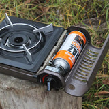 Портативная газовая плита-обогреватель Orcamp с пластиковым кейсом