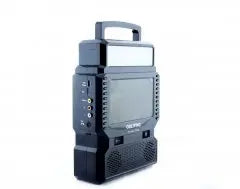 Портативная солнечная станция gdLite GD-8086 / солнечная панель с мини телевизором повер банк