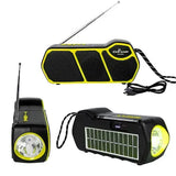 Портативная универсальная солнечная система (фонарь, радио FM, Bluetooth, павербанк)