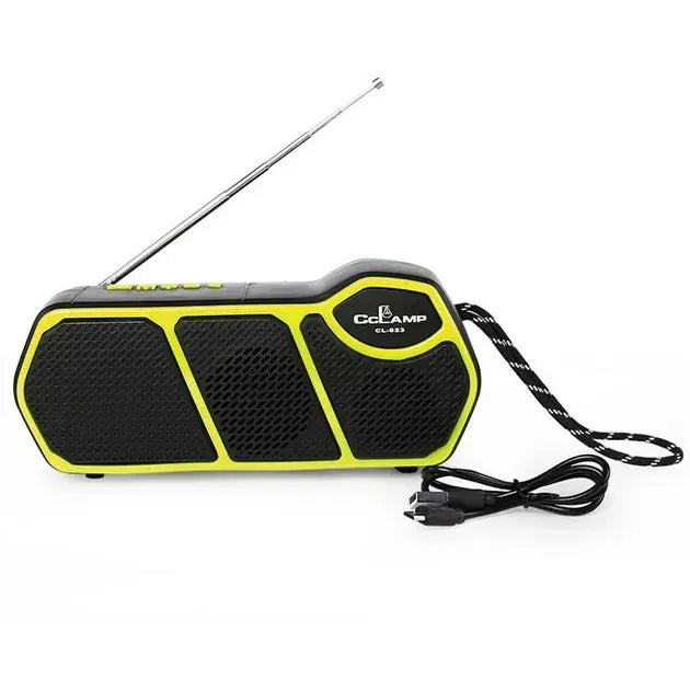 Портативная универсальная солнечная система (фонарь, радио FM, Bluetooth, павербанк)