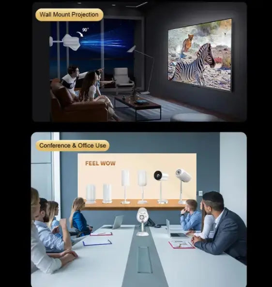 Портативный проектор Android 13 (TS-6)