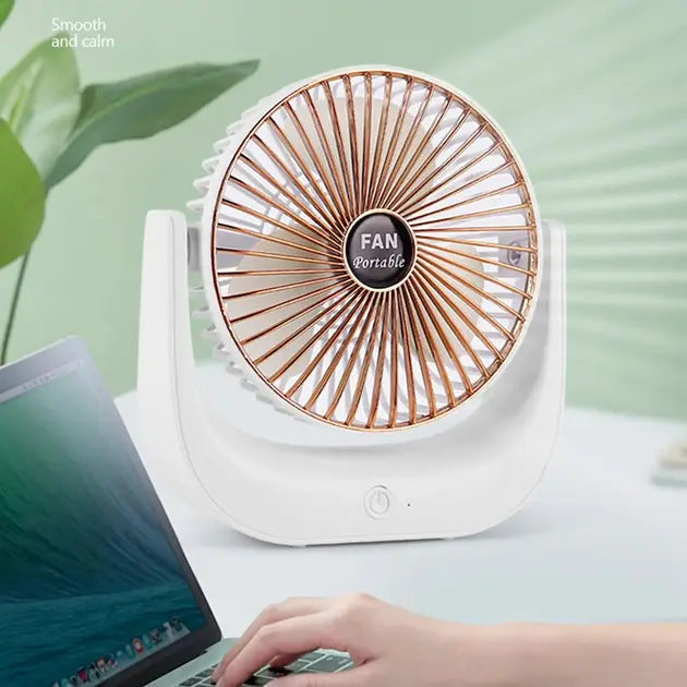 Портативный вентилятор настольный мини ручной Portable Fan AND LY-853