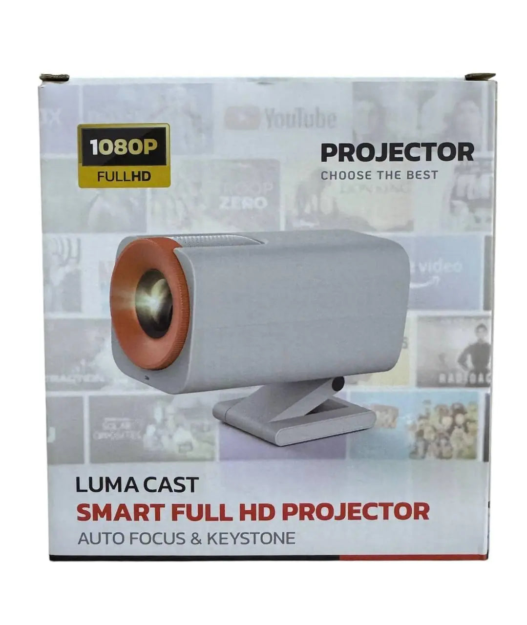 Портативный интеллектуальный 3D-проектор 1080P FULLHD