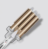 Тройная плойка для волос Kemei 1010