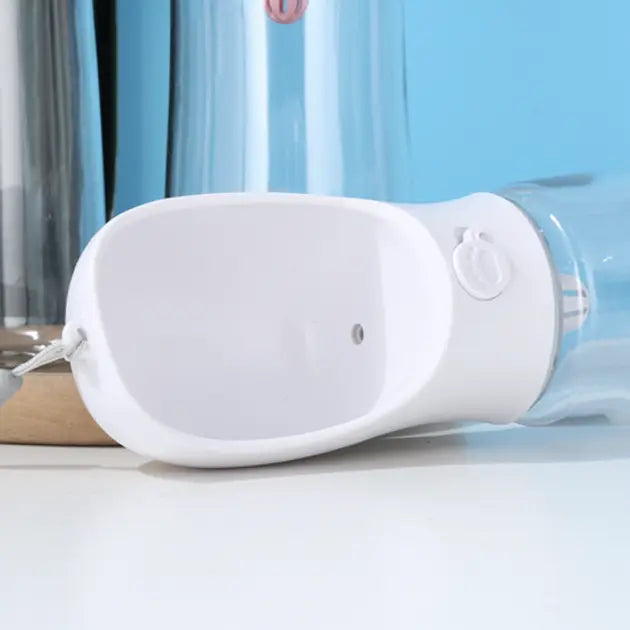 Поилка бутылка для собак 2-в-1 и контейнер для еды, AND 123