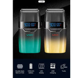 Профессиональный аккумуляторный шейвер для бритья бороды и усов VGR V-308 шейвер для идеальной гладкости