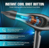 Профессиональный мощный фен для волос VGR V-455 с холодным и горячим воздухом 2400 Вт