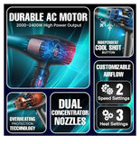 Профессиональный мощный фен для волос VGR V-455 с холодным и горячим воздухом 2400 Вт