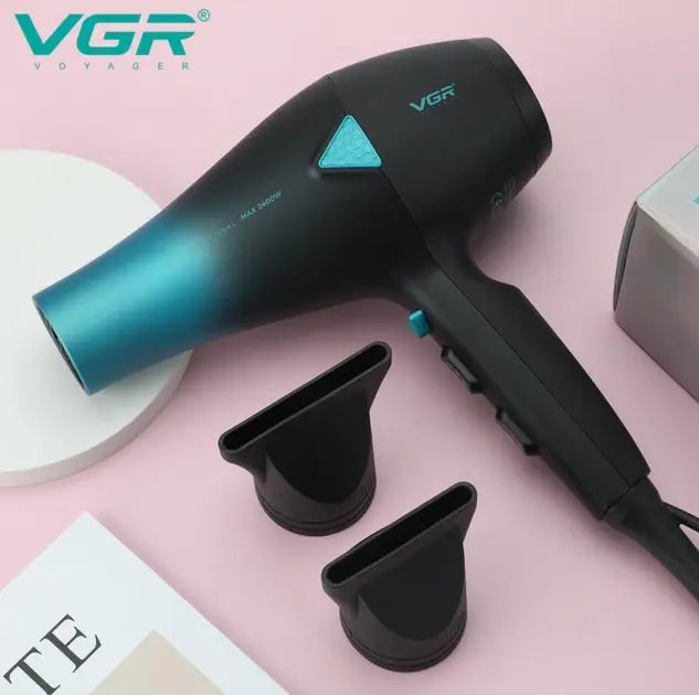 Профессиональный мощный фен для волос VGR V-455 с холодным и горячим воздухом 2400 Вт