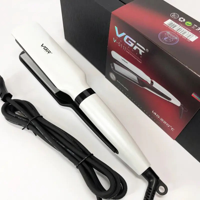 Профессиональный утюг VGR выпрямитель с турмалиновым покрытием, терморегулятором и дисплеем, мощность 55 Вт V-511