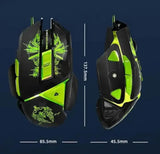 Проводная игровая мышка со светодиодной подсветкой PoloSmart PGS302 4 уровня чувствительности