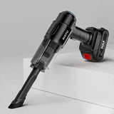 Пылесос автомобильный мощный беспроводной аккумуляторный, 4 насадок