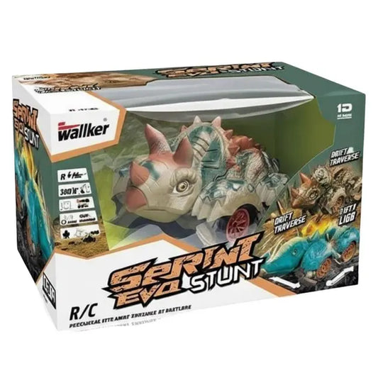 Радиоуправляемая машина-внедорожник "Динозавр" 989-38-01 с подсветкой, аккумулятор 3.7V, пульт 2.4GHz