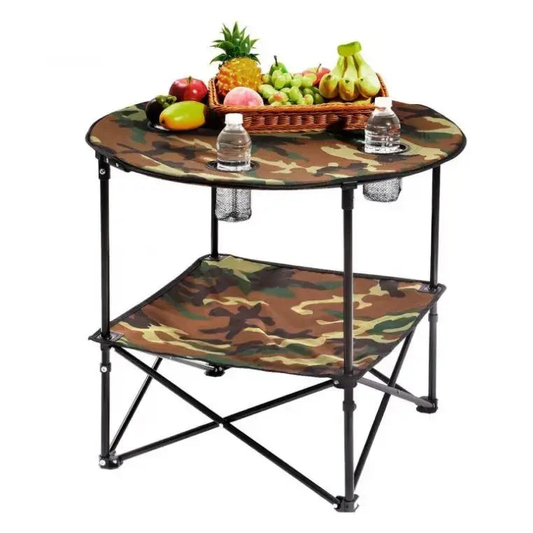 Раскладной набор для пикника, круглый стол и 4 стула, компактная сумка GP4264