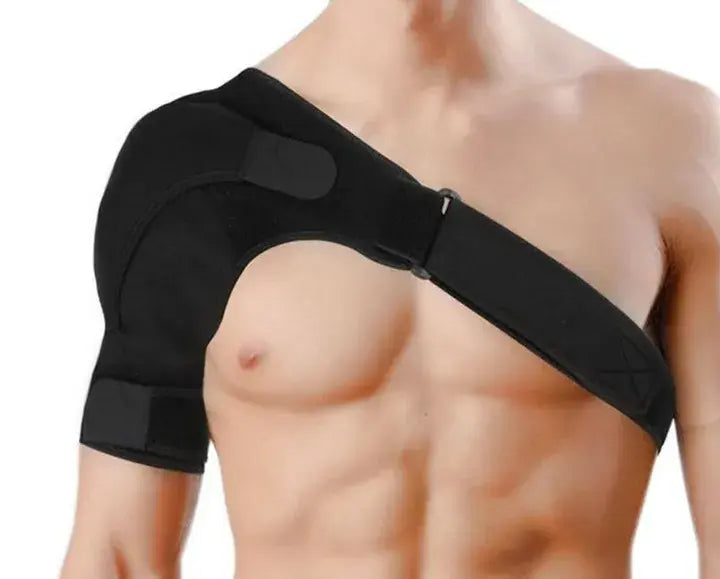 Регулируемый плечевой бандаж RD-40 согревающий на плечо