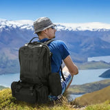 Рюкзак тактический с итогами Eagle B08 55 литр / Военный, штурмовой / Армейский