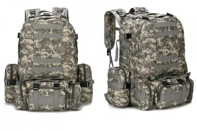 Рюкзак тактический с итогами Eagle B08 55 литр / Военный, штурмовой / Армейский