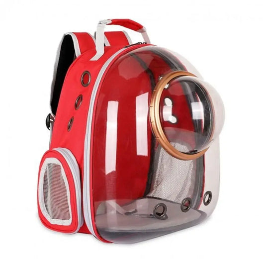 Переноска-рюкзак иллюминатор для кошек и собак с сферическим иллюминатором