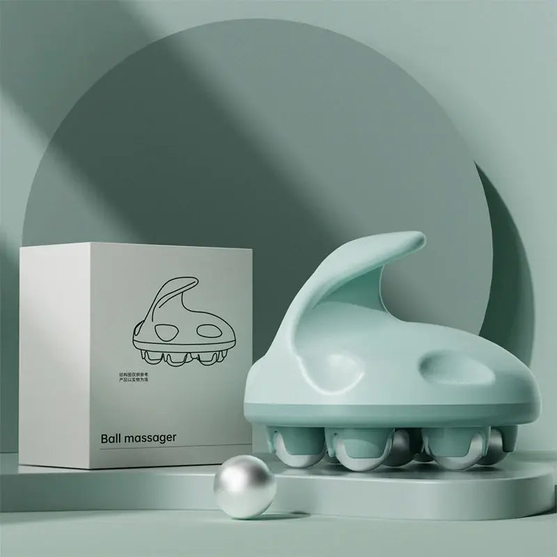 Роликовый-антицеллюлитный массажер Body Shape 7 шт массажных роликов