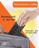 Розетка 9-в-1 европейского стиля с выключателем, зарядным устройством USB и огнестойкой/взрывозащищенной конструкцией для кухни, гостиной...