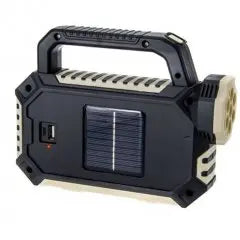 Ручной фонарь HS-8029 на солнечной батарее мощный LED фонарик 3 режимами освещения