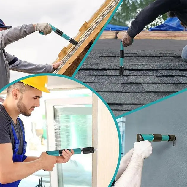 Ручной гвоздозабивной степлер пистолет в пластиковом кейсе The ceiling artifact AND-9