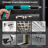 Ручной гвоздозабивной степлер пистолет в пластиковом кейсе The ceiling artifact AND-9