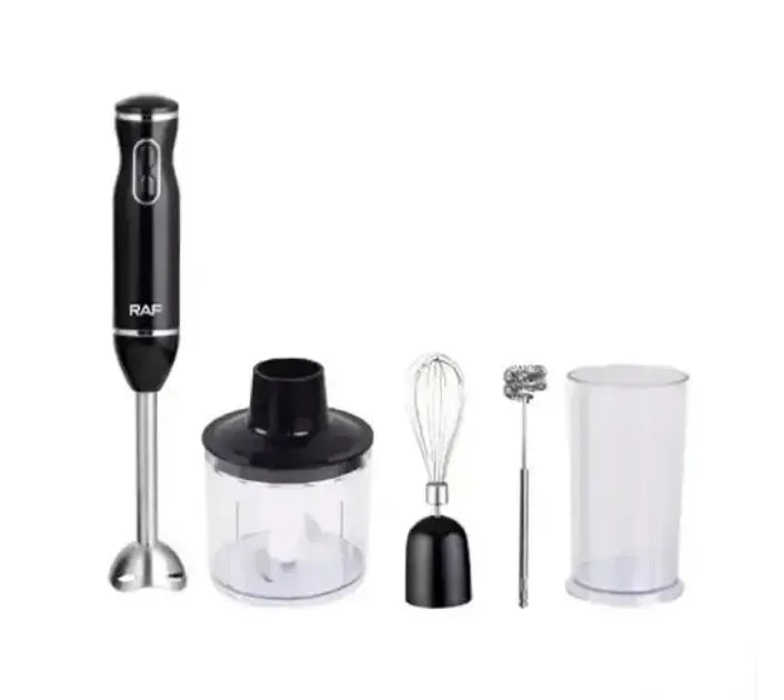 Ручной погружной блендер RAF R.314B с металлической ножкой 5в1 400 Вт