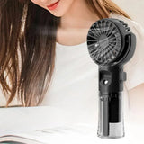 Ручной вентилятор с USB-распылителем / Аккумуляторный мини вентилятор