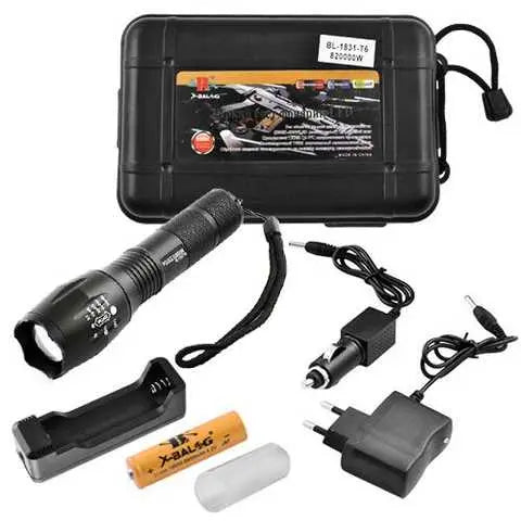 Ручной мини Фонарь Bailong BL-1831-T6