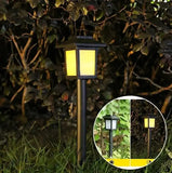 Садовый фонарь на солнечной батарее Квадрат LED 26 см 6 WW Белый теплый