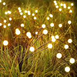 Садовый фонарь в упаковке 2 шт на солнечной батарее "Светлячки" 70 см Уличный фонарик