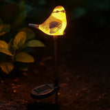 Садовый светильник на солнечной батарее 1шт, Птица / Декоративный фонарь / Уличный светильник на аккумуляторе