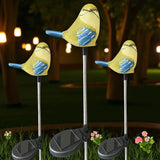 Садовый светильник на солнечной батарее 1шт, Птица / Декоративный фонарь / Уличный светильник на аккумуляторе