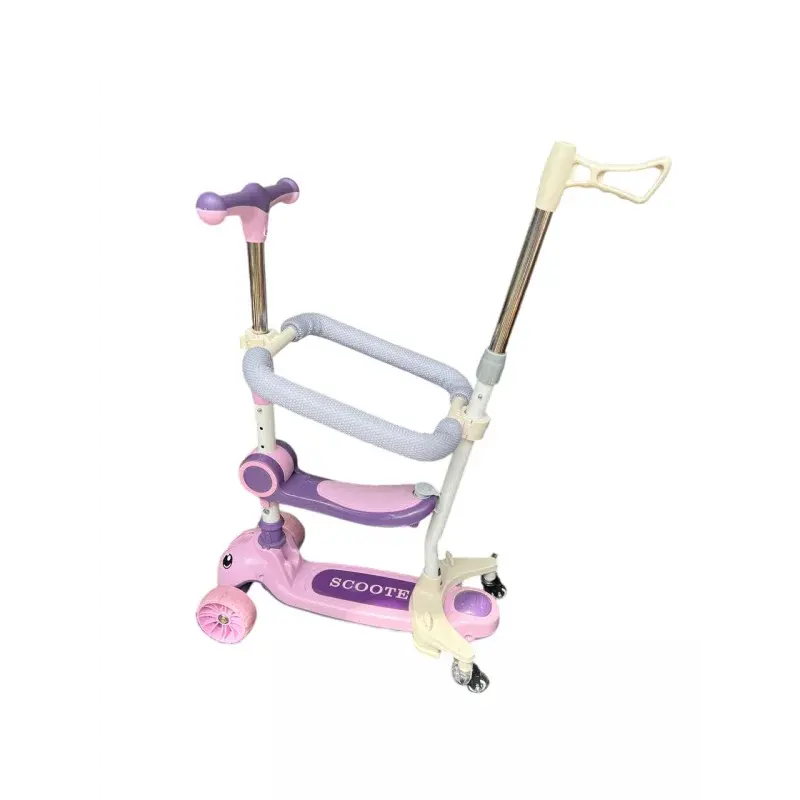 Самокат 5 в 1 "Scooter", многофункциональный, с бортиком Skyper