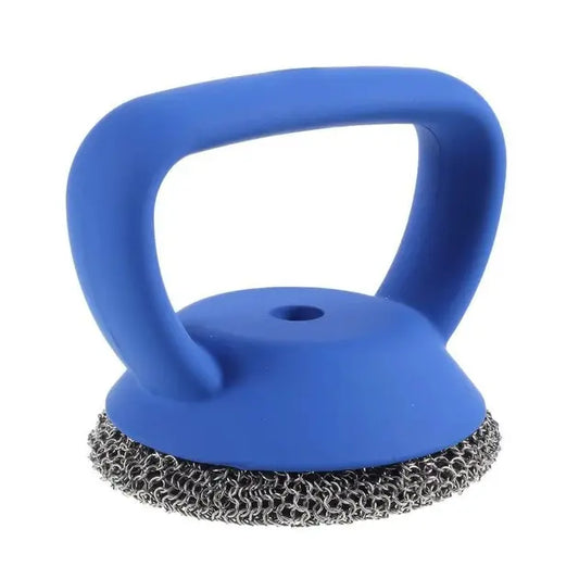 Щетка металлическая для мытья посуды, сковородок CLEANING BRUSH AND-3 с ручкой