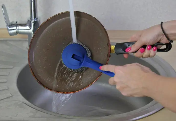 Щетка с длинной ручкой для чистки посуды, посуда, сковорода BRUSH AND-4-20-600