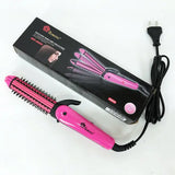 Щипцы для выравнивания, гофре, локоны, расческа с покрытием DOMOTEC MS-4906 3в1