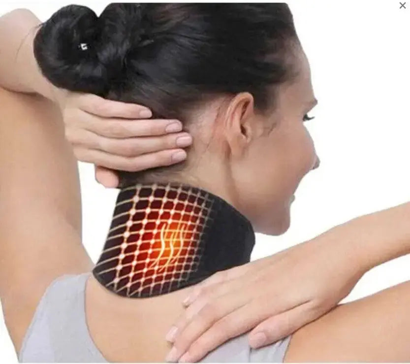 Шейный бандаж с подогревом, шейный пояс облегчение боли в мышцах шеи