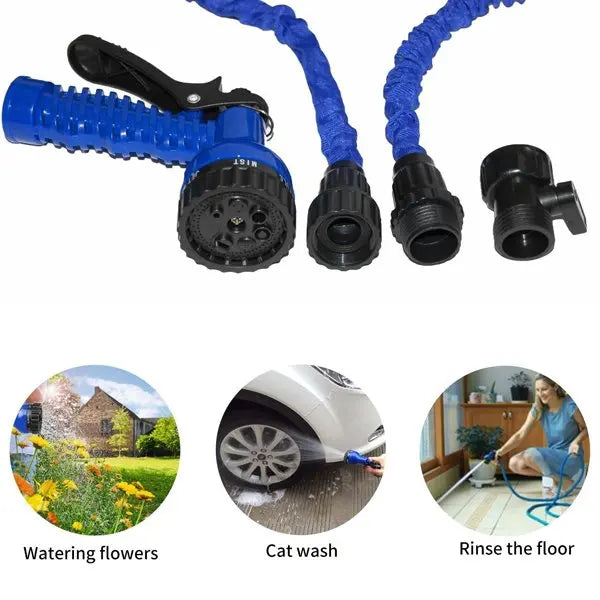 60m Шланг садовый поливочный X-hose растягивающийся