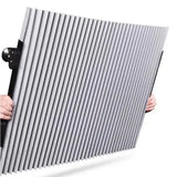 Шторка солнцезащитная в авто 65см Ткань + Фольга выдвижная