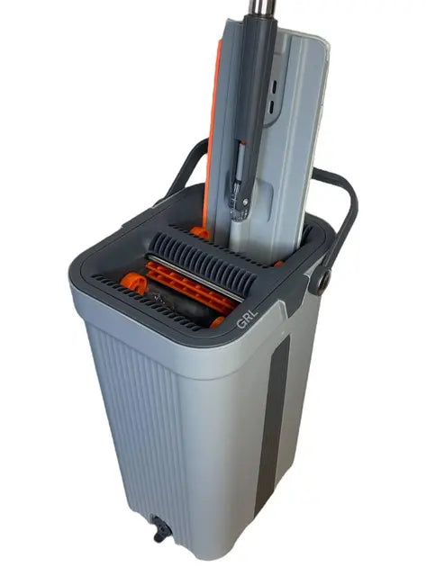 Швабра с ведром 10л и автоматическим вертикальным отжимом G10