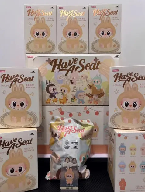 Сюрприз Брелок Labubu "Монстры" Pop Mart Лабубу трендовая плюшевая игрушка 15см