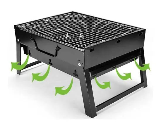 Складной мангал гриль, барбекю 35 x 27 x 20 см